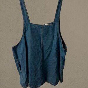 Blue Denim Jean Boho Dress